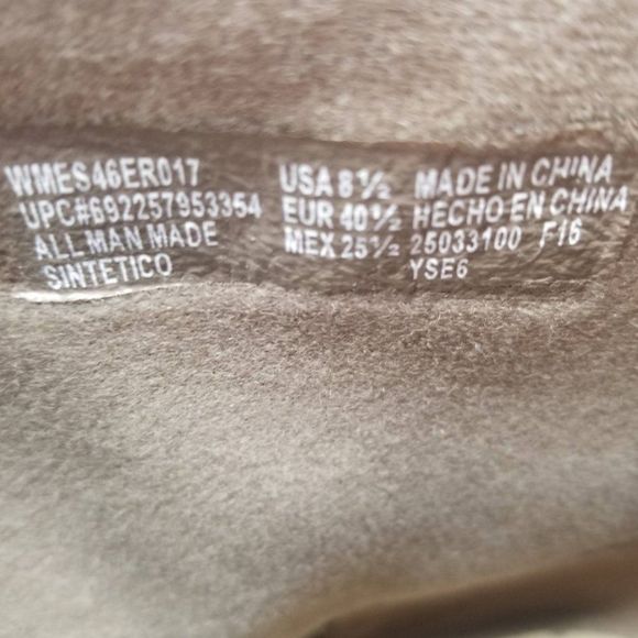 EARTH SPIRIT Low Cut Olive Green Western Look Winter Boots-8 1/2 - Picture 6 of 7